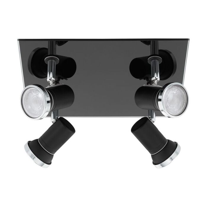 Krom modern spotlight tak stål, Jasmijn, IP44