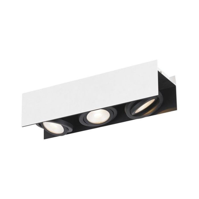 Vit design taklampa aluminium, Patrik, 5W, 3000K LED