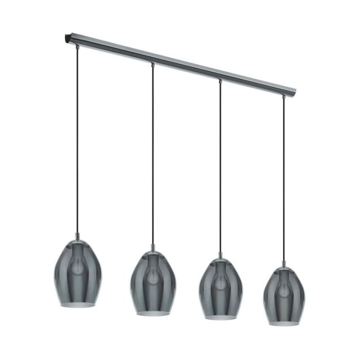 Grå design fönsterlampa glas, Nikky