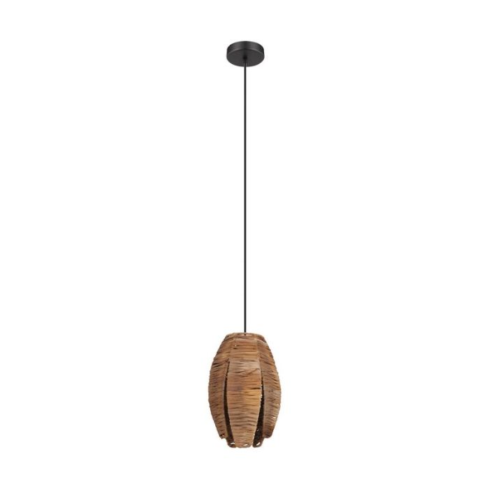 Trä fönsterlampa brun, Joyca