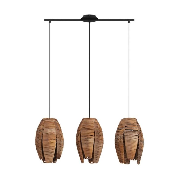 Trä fönsterlampa brun, Joyca