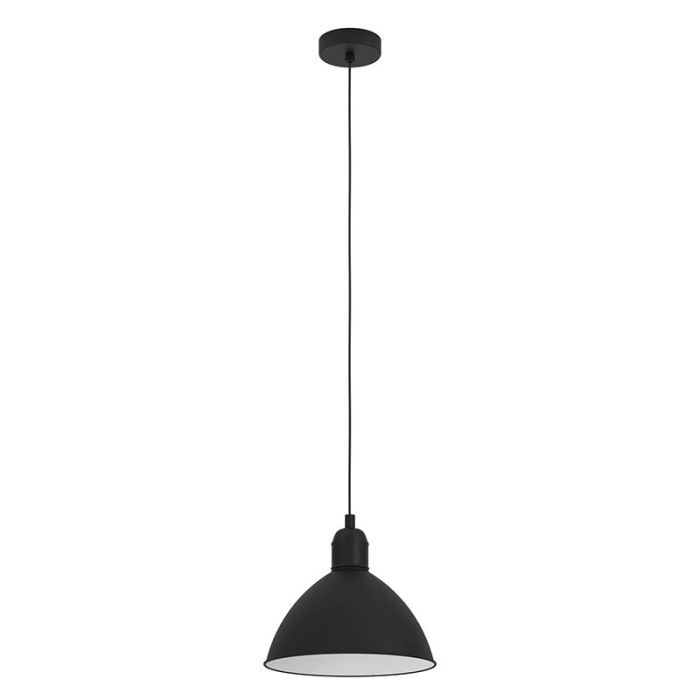 Svart industri fönsterlampa aluminium, Nuno