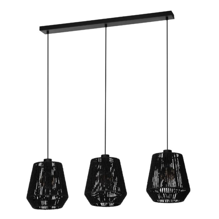 Papper fönsterlampa svart, Caine
