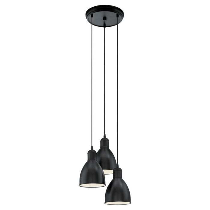 Svart industri fönsterlampa metall, Lavinio
