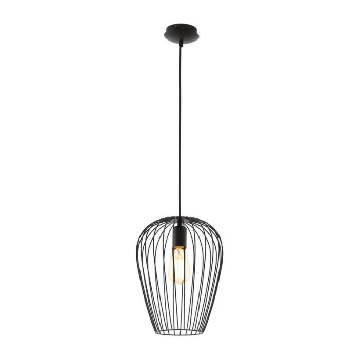 Svart industri fönsterlampa metall, Kitana