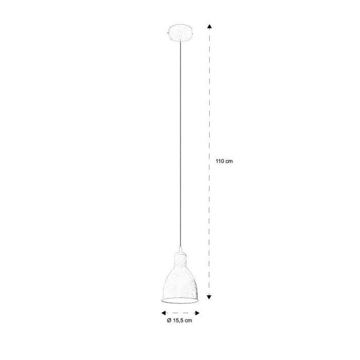 Koppar rustik fönsterlampa metall, Lavinio