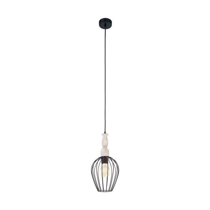 Svart retro fönsterlampa metall, Aileen