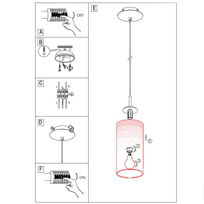 Nickel fönsterlampa glas, Ciuda