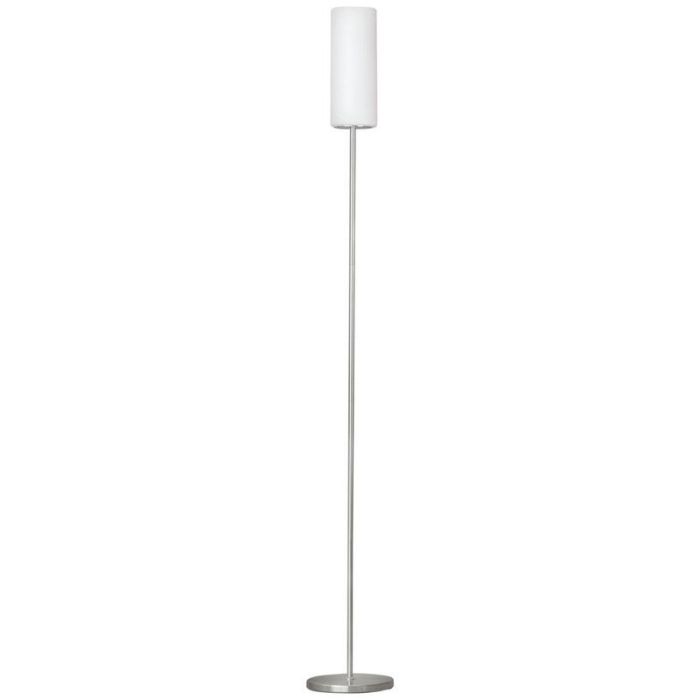 Nickel golvlampa glas, Ciuda, med brytare