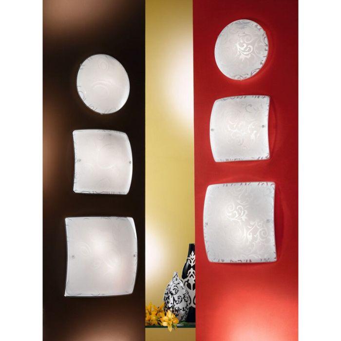 Vit plafond glas, Quivir