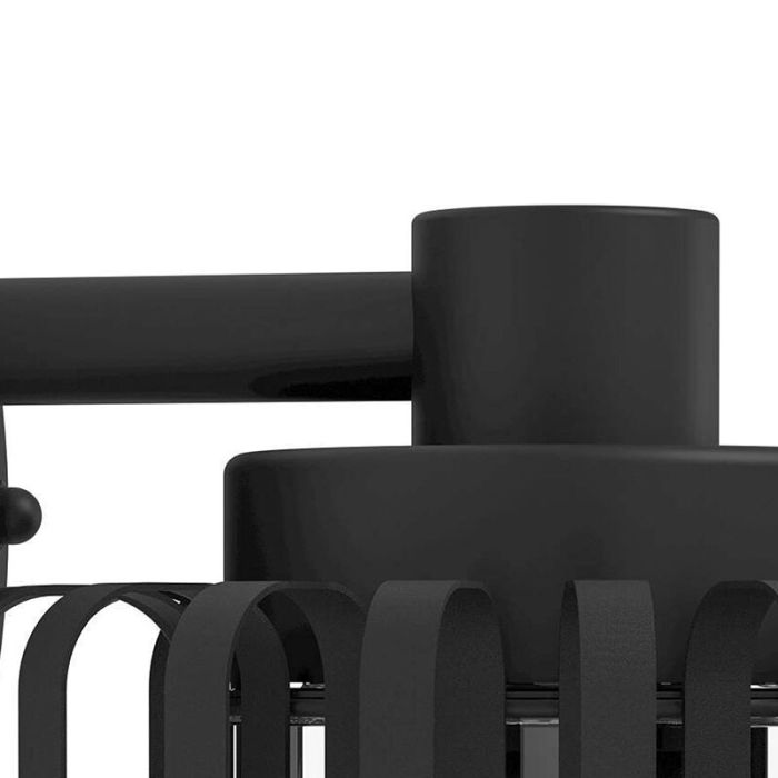 Svart industri utelampa aluminium, Rebecca, IP65