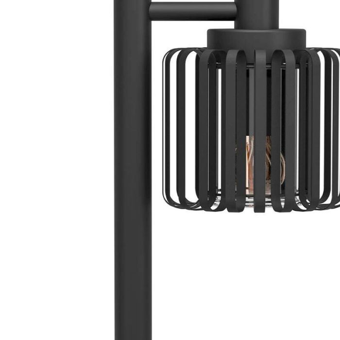 Svart industri utelampa aluminium, Rebecca, IP65