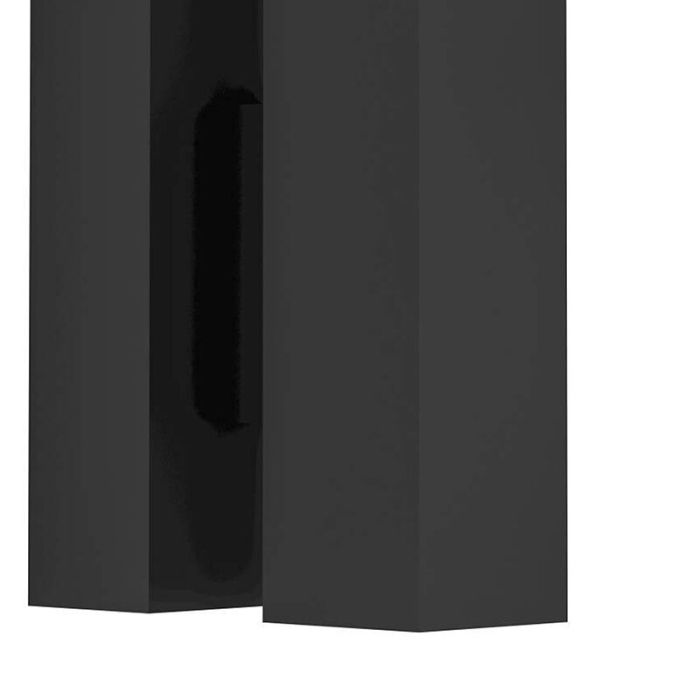 Svart modern utelampa aluminium, Salman, 4,5W, 3000K LED, IP44