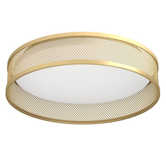 Mässing plafond stål, Jolene, 20W, 3000K LED