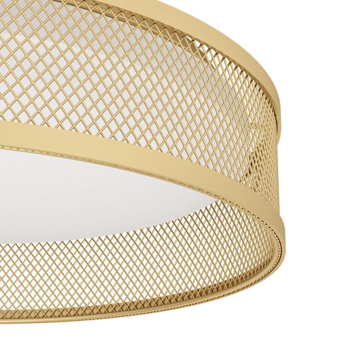 Mässing plafond stål, Jolene, 20W, 3000K LED