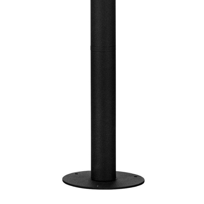 Svart utelampa stål, Cindy, IP65
