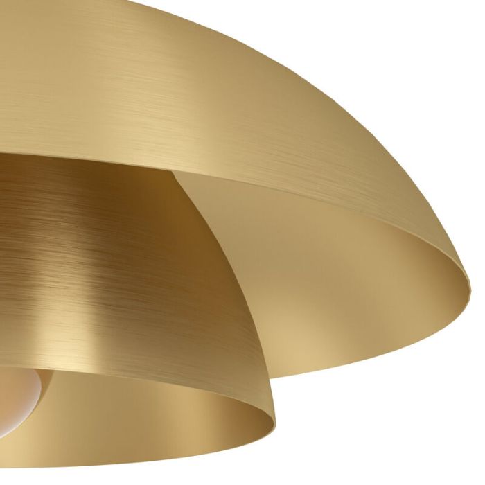 Guld modern fönsterlampa stål, Chuck
