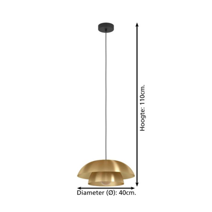 Guld modern fönsterlampa stål, Chuck