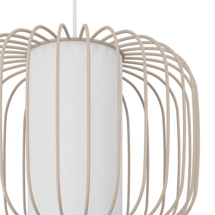 Beige industri fönsterlampa aluminium, Safira