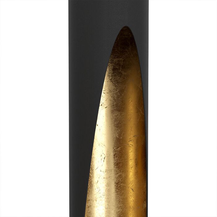Guld modern fönsterlampa aluminium, Aloysius