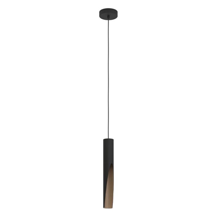 Brun modern fönsterlampa aluminium, Aloysius