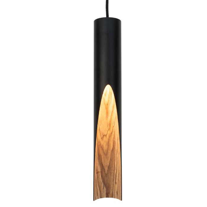 Brun modern fönsterlampa aluminium, Aloysius