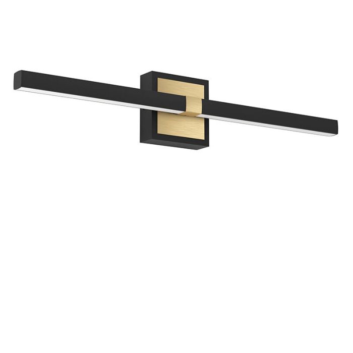 Mässing modern badrumslampa vägg stål, Natasha, 11W, 3000K LED, IP44
