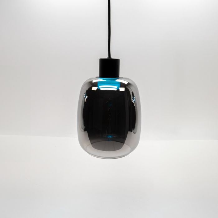 Svart modern smart fönsterlampa glas, Tamika, 3,7W, RGBW LED