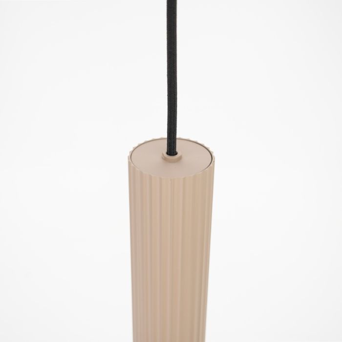 Beige modern fönsterlampa stål, Vahid