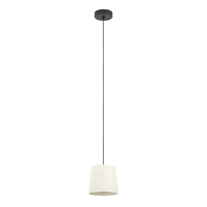 Svart modern fönsterlampa tyg, Siham