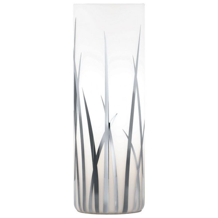 Krom design bordslampa glas, Ilyas, med brytare