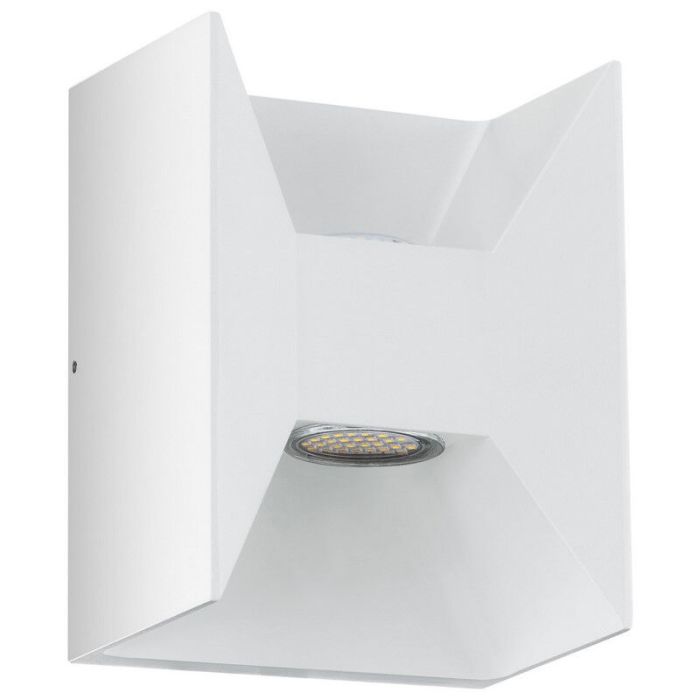 Vit utelampa aluminium, Jeslynn, 3W, 3000K LED, IP44