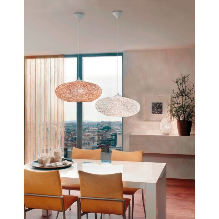Vit design fönsterlampa plast, Hero