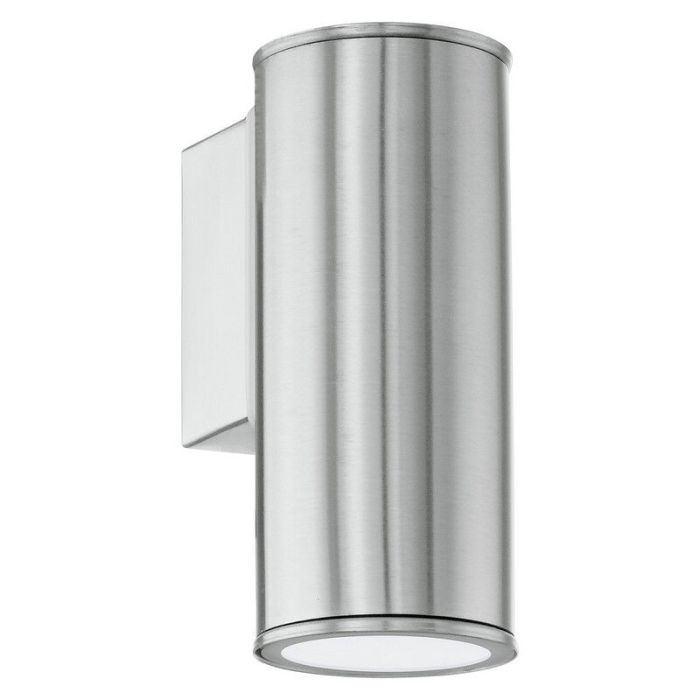 Silver modern utelampa rostfritt stål, Marlies, IP44