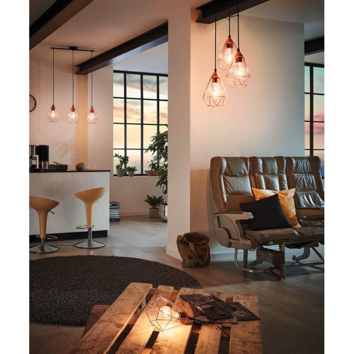 Koppar industri fönsterlampa metall, Costel