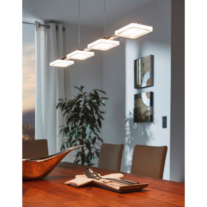 Krom modern fönsterlampa plast, Pace, 5W, 3000K LED