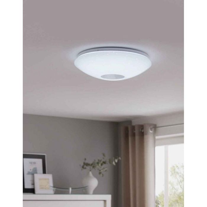 Vit taklampa plast, Barbera, 30W, varm till kall vit justerbar LED