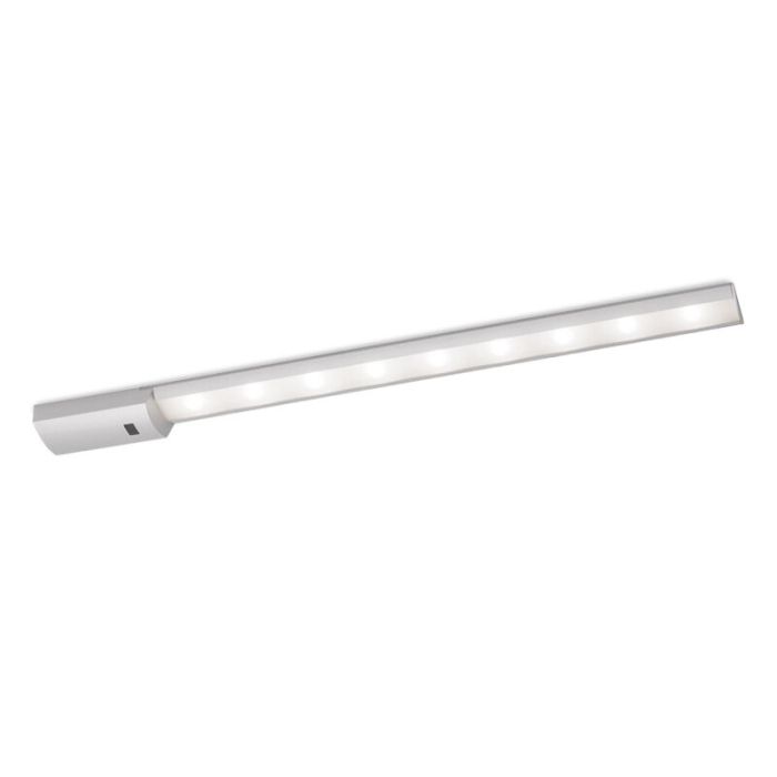 Silver köksskåp belysning aluminium, Veroni, 8W, 4000K LED
