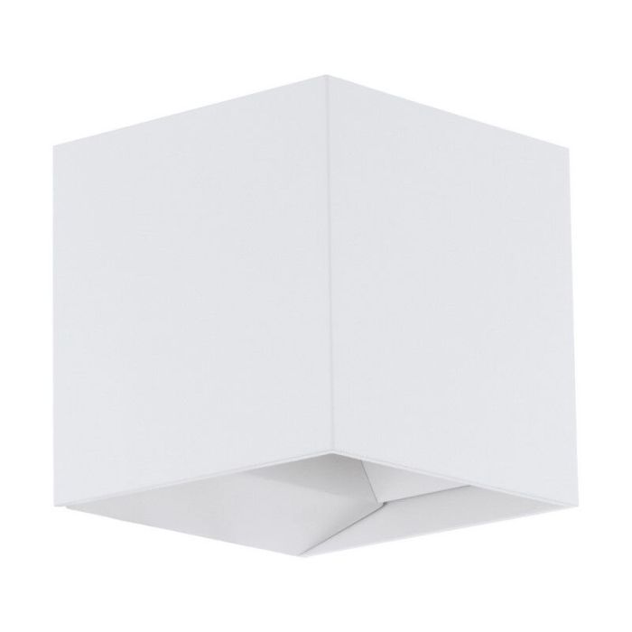 Vit modern utelampa aluminium, Owen, IP54