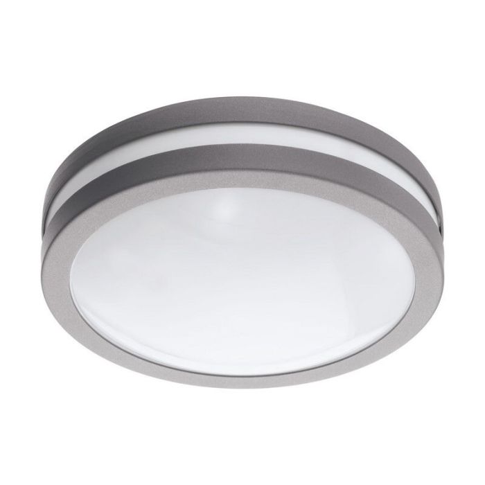 Silver utelampa metall, Justin, IP44