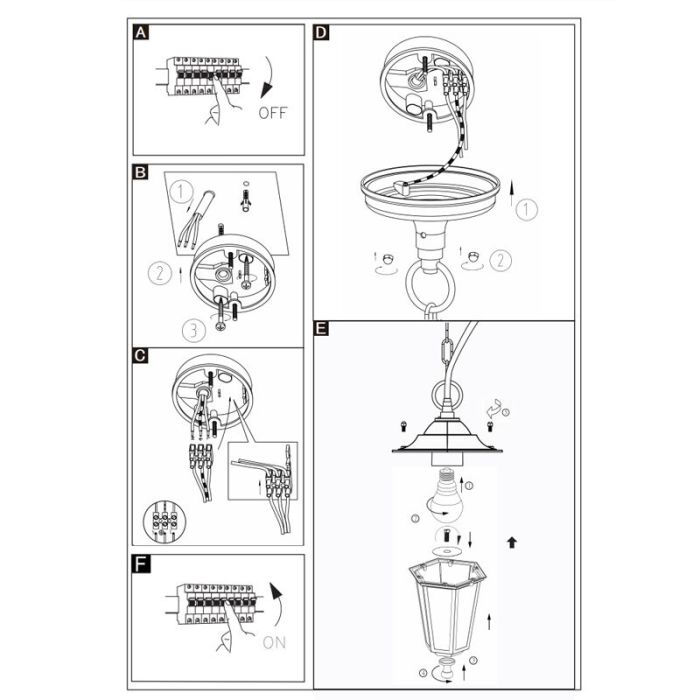 Svart utomhus vägglampa med rörelsesensor aluminium, Joey, IP44