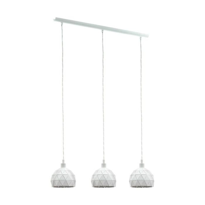 Vit modern fönsterlampa stål, Silva