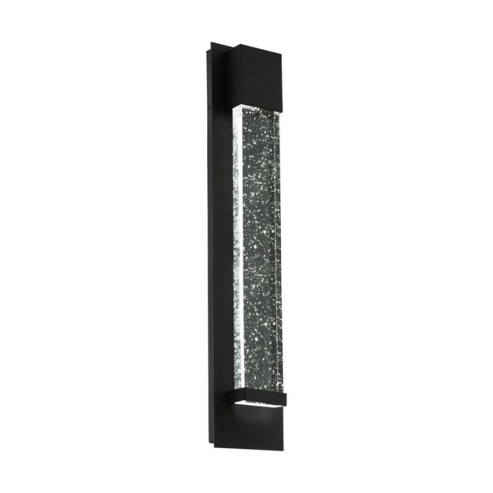 Svart modern utelampa aluminium, Yvanca, 3W, 3000K LED, IP44