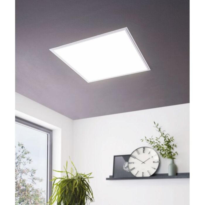 Vit modern plafond aluminium, Cathy, 30W, justerbar ljusfärg LED
