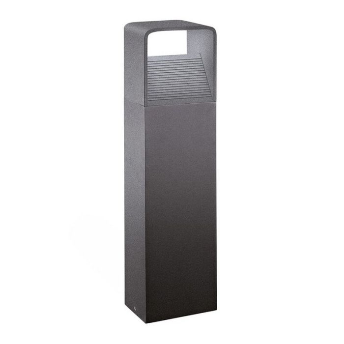 Antracit modern utelampa aluminium, Kay, 5W, 3000K LED, IP44