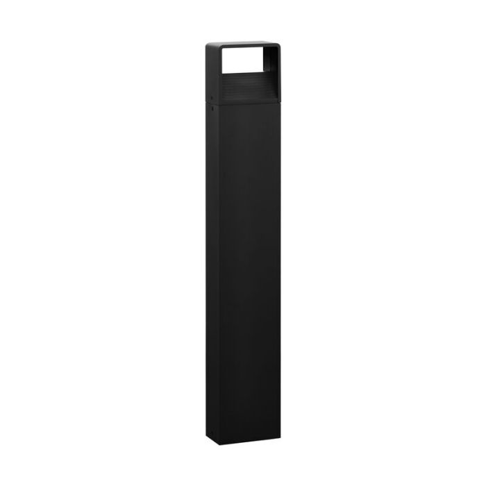 Antracit modern utelampa aluminium, Nicoliene, 6W, 3000K LED, IP65