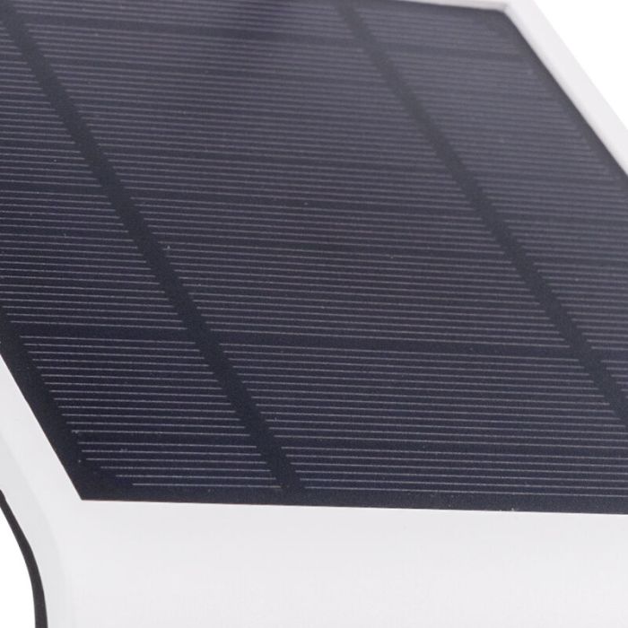 Vit modern utomhus vägglampa med rörelsesensor plast, Lydie, 3,2W, justerbar ljusfärg LED, IP54