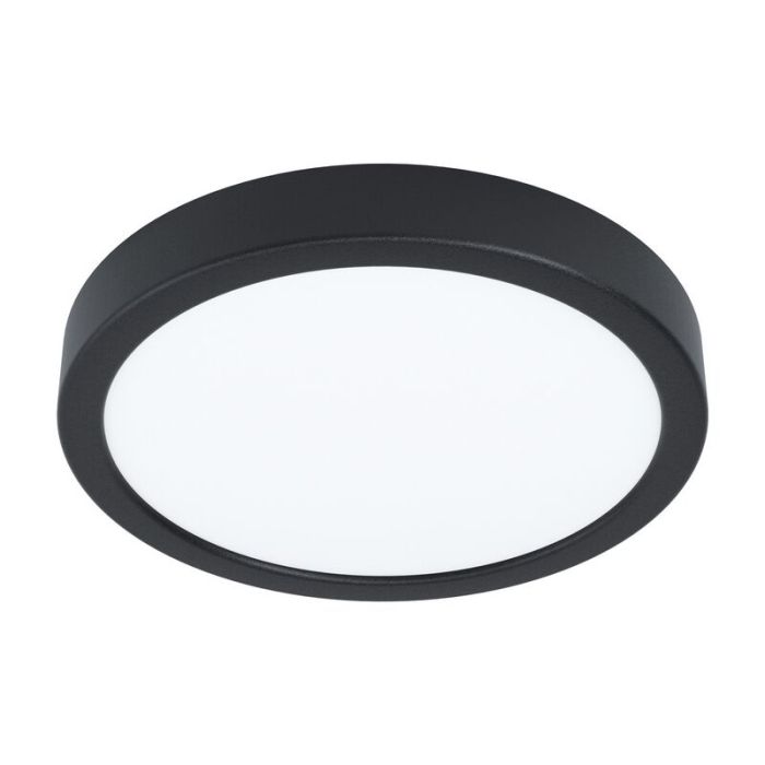 Svart taklampa stål, Pascale, 16W, 3000K LED