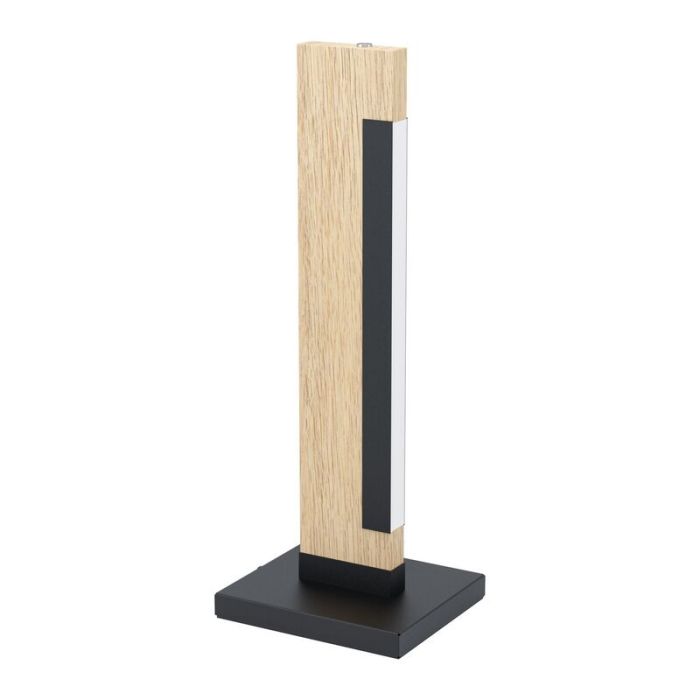 Trä bordslampa brun, Ludovica, 6W, 3000K LED, med brytare