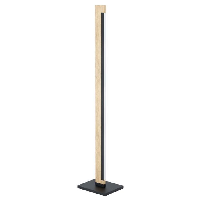 Trä golvlampa brun, Ludovica, 22W, 3000K LED, med brytare